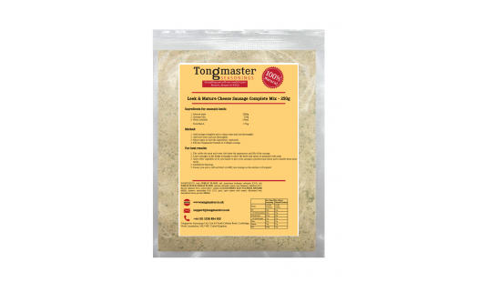 Leek & Mature Cheese Sausage Complete Mix - 250g 